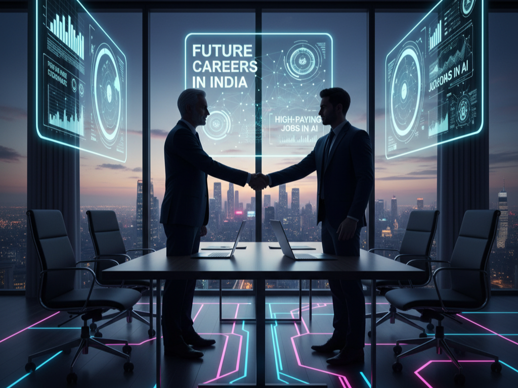 Senior professional successfully landing future careers in India through executive networking.